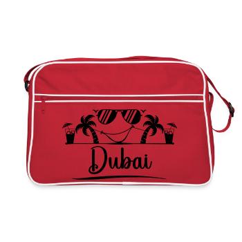 Dubaï - Sac Retro - rouge/blanc - Devant