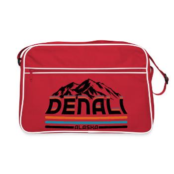 Parc national Alaska Denalis Alaskan - Sac Retro - rouge/blanc - Devant