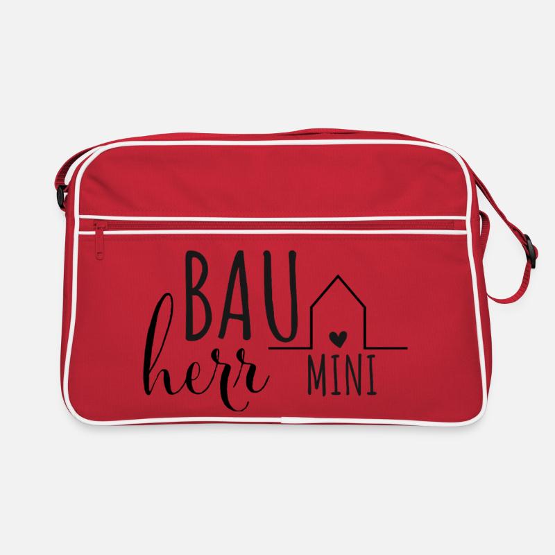 Client Bébé Enfant Occupation Construction de maison Chantier Sac Retro