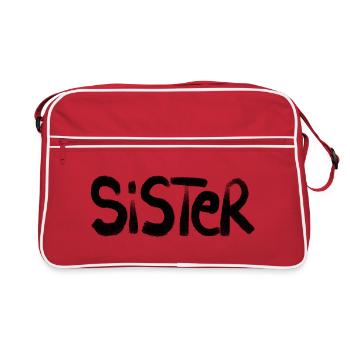 Soeur - Sac Retro - rouge/blanc - Devant