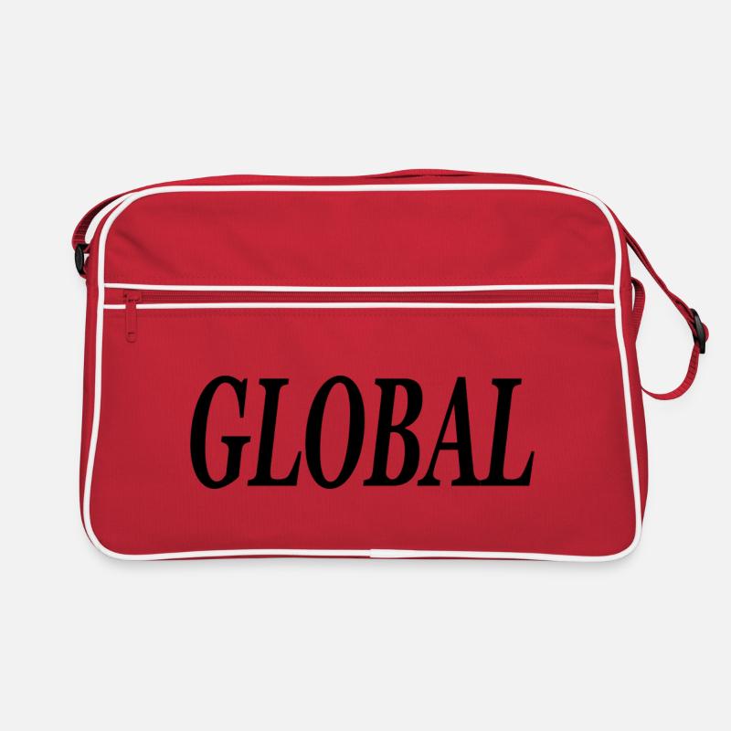 Global Weltweit Retro Tasche