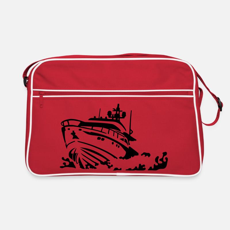 Motorboot Retro Tasche