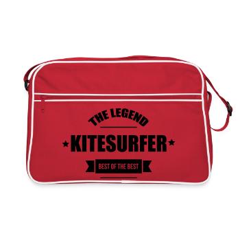 Kiteboarding / Kitesurfing / Kitesurf / - Sac Retro - rouge/blanc - Devant