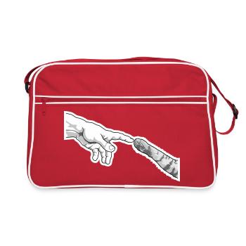 Touch of Creation - Retro Bag - red/white - Front