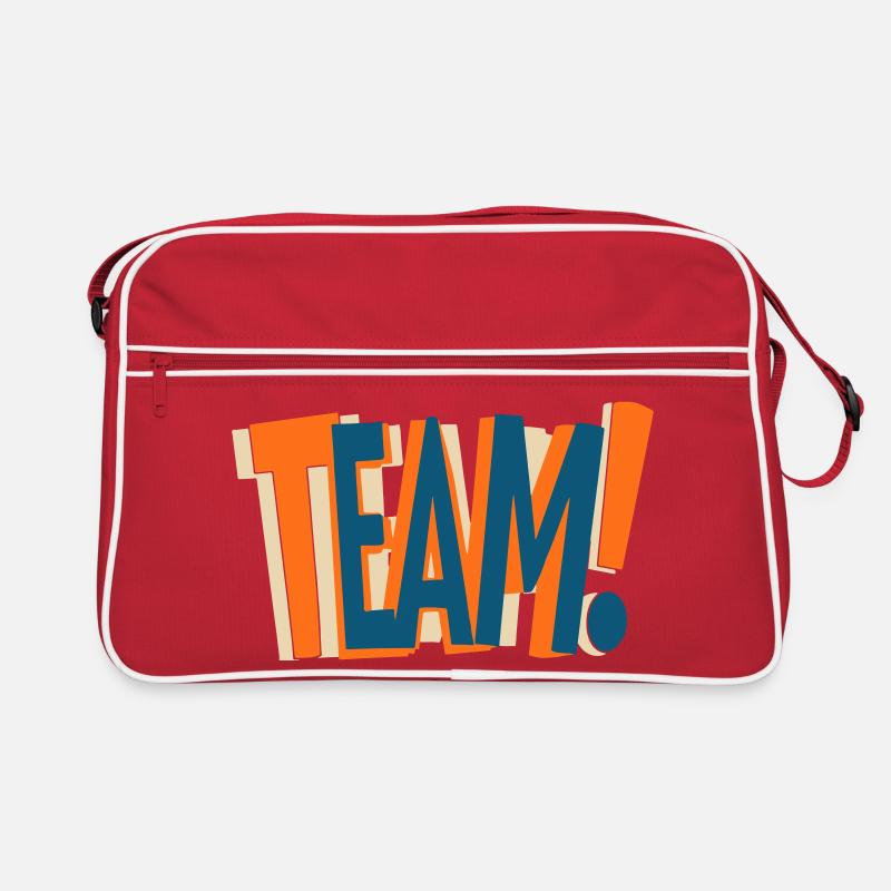 Team-Textdesign Retro Tasche