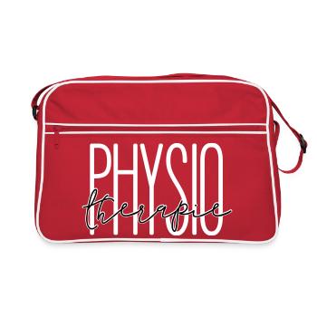 Stilvolles Design für Physiotherapie Abteilung - Retro Tasche - Rot/Weiß - Vorne