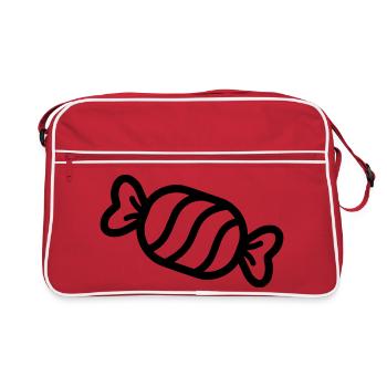 candy - Retro Bag - red/white - Front