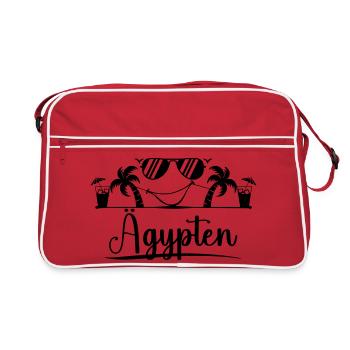 Aeggpten - Retro Bag - red/white - Front
