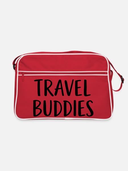 Compagnons de voyage - Sac Retro - rouge/blanc - Devant