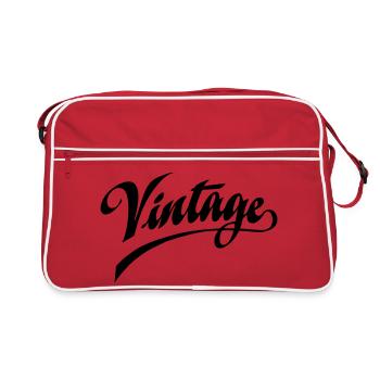 Vintage - Retro Bag - red/white - Front