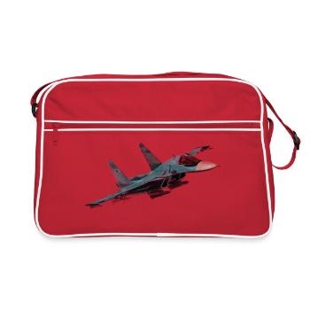 Sukhoi Su-34 - Retro Bag - red/white - Front