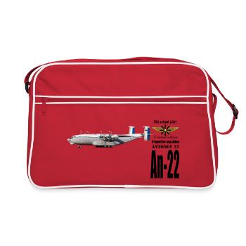 An-22 - Retro Bag - red/white - Front