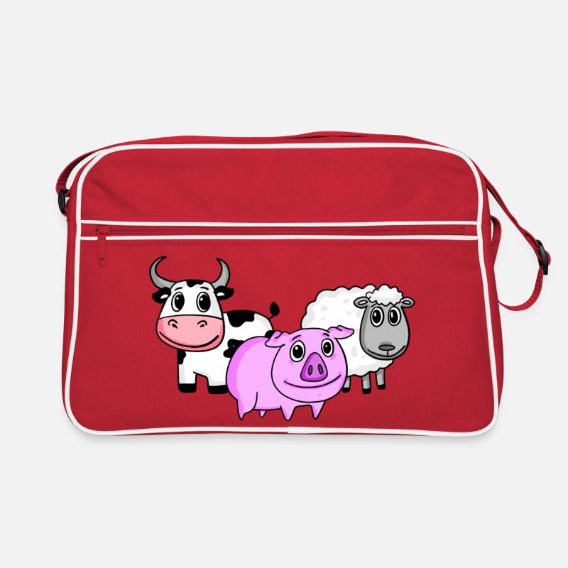 Animaux mignons Sac Retro