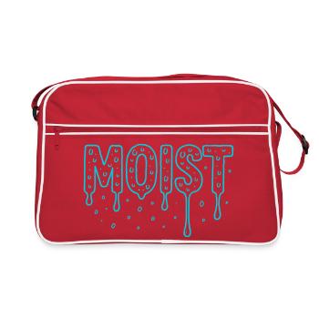 humide - Sac Retro - rouge/blanc - Devant