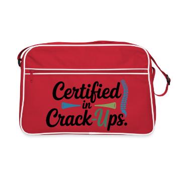 Chiropractor Alignment Is Everything Professional - Retro Bag - red/white - Front