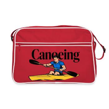 canoeing canoeing - Retro Bag - red/white - Front