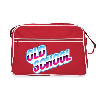 Old School Neon - Sac Retro - rouge/blanc - Devant