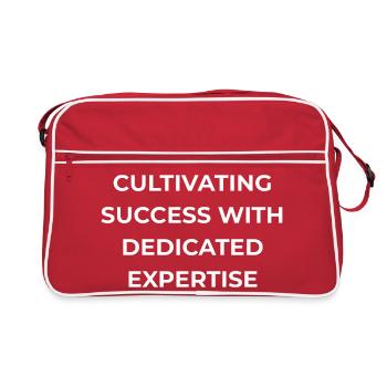 2-Stroke Engineer Dedicated Expertise - Retro Bag - red/white - Front