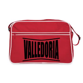 Valledoria t-shirt Sardaigne idée cadeau - Sac Retro - rouge/blanc - Devant