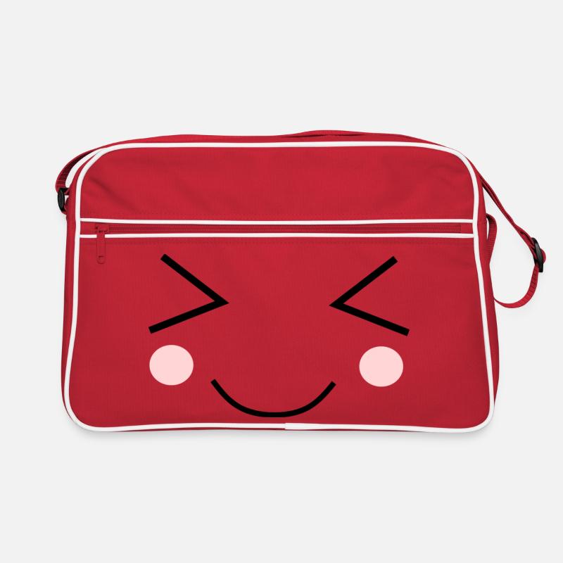 Kawaii Face Funny Retro Bag