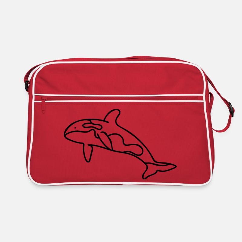 Killerwal - Orca Retro Tasche