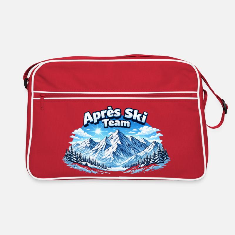 Après Ski Team Mountain Panorama Sac Retro