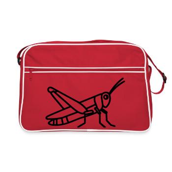 grasshopper - Retro Bag - red/white - Front