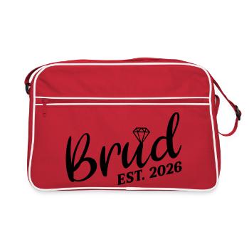 Mariée suédoise 2026 - Sac Retro - rouge/blanc - Devant