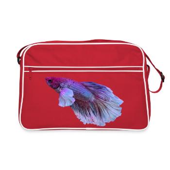 Rêve de Betta Coloré - Sac Retro - rouge/blanc - Devant
