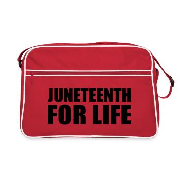 juneteenth - Sac Retro - rouge/blanc - Devant