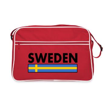 Sweden - Retro Bag - red/white - Front