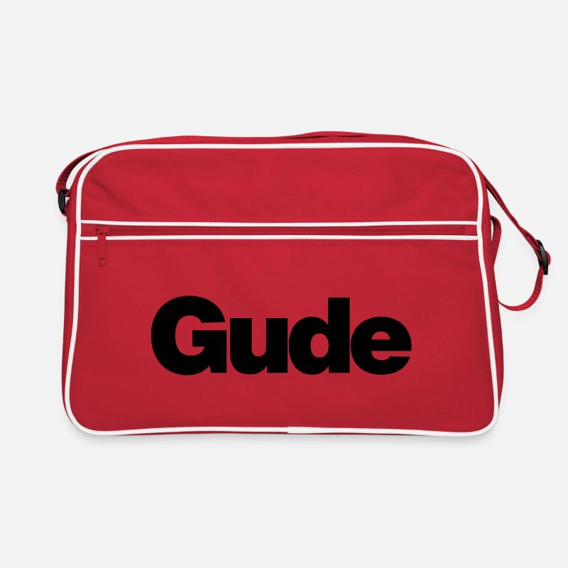 Gude – Urban greeting in plain language Retro Bag