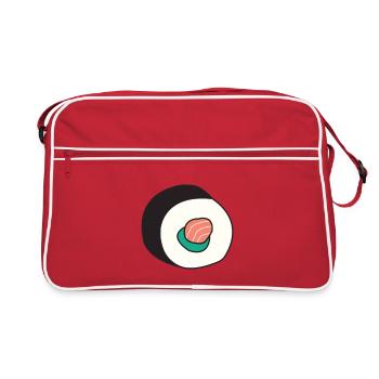 Rouleau Maki - Sac Retro - rouge/blanc - Devant