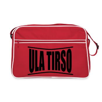 t-shirt Ula Tirso t-shirt Sardaigne idée cadeau - Sac Retro - rouge/blanc - Devant