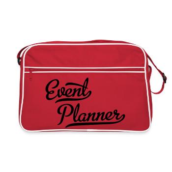Event Planner - Retro Bag - red/white - Front