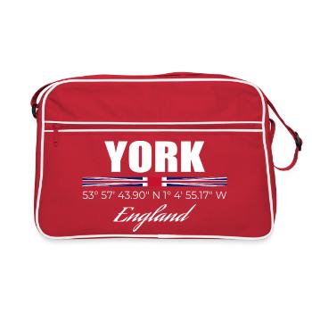 York - Sac Retro - rouge/blanc - Devant