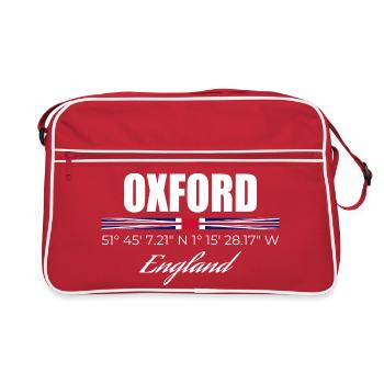 Oxford - Retro Bag - red/white - Front