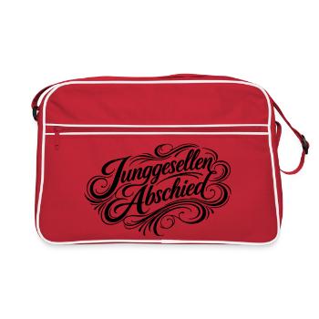Bachelor party bachelor party - Retro Bag - red/white - Front