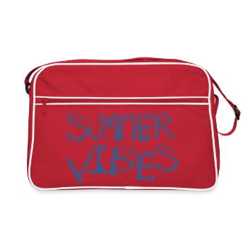 Été - Sac Retro - rouge/blanc - Devant