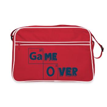 Game over games shirt - Sac Retro - rouge/blanc - Devant