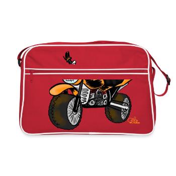 Épongé - Sac Retro - rouge/blanc - Devant