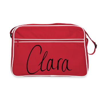Clara - Sac Retro - rouge/blanc - Devant