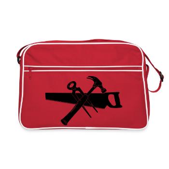 Charpentier 07 - Sac Retro - rouge/blanc - Devant