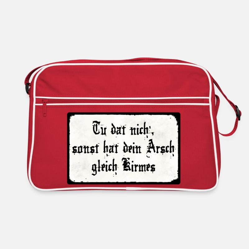 Tu dat nich' Retro Tasche