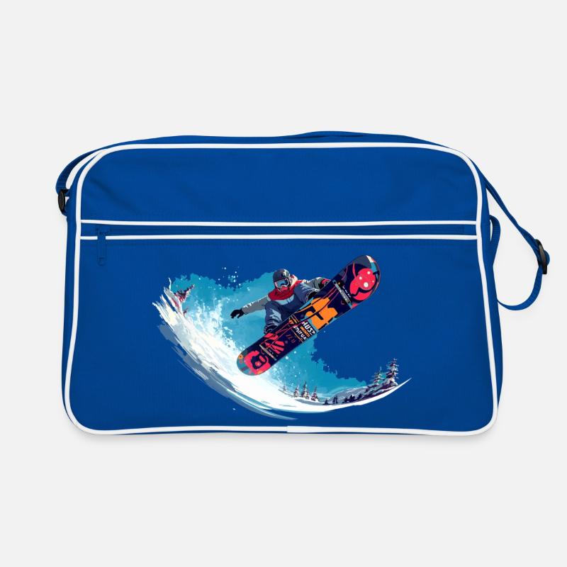Snowboard Retro Tasche