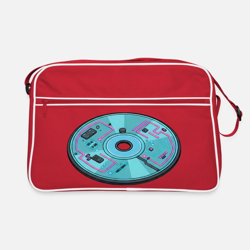Digital Future Computer 90s Retro Design Retro Bag