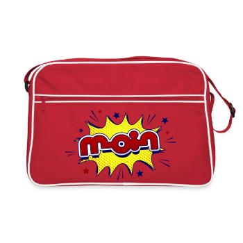 Bonjour - Sac Retro - rouge/blanc - Devant
