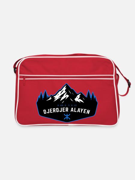 Djerdjer_Alayen_2 - Retro Bag - red/white - Front