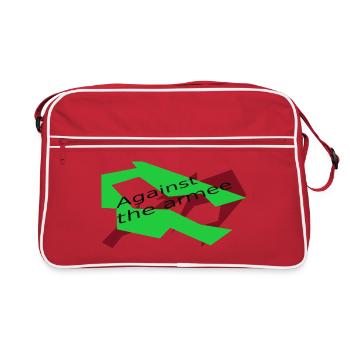 against the armee - Retro Bag - red/white - Front