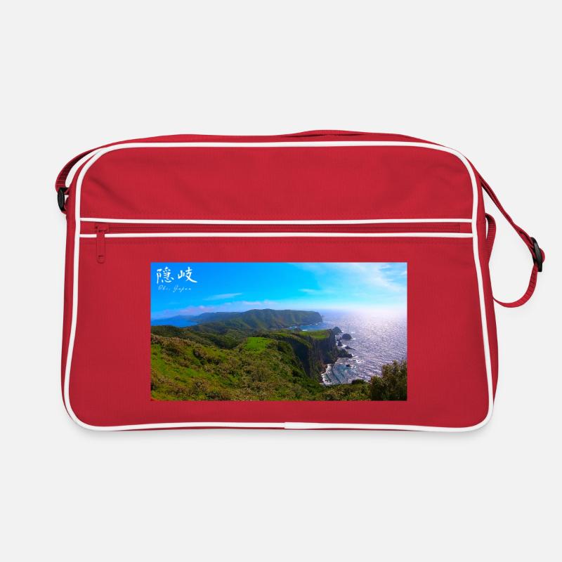 Klippe in Japan Retro Tasche